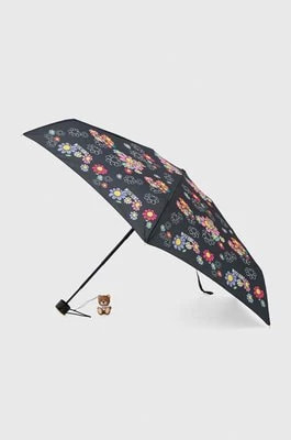 Zdjęcie produktu Moschino parasol dziecięcy kolor czarny 8445