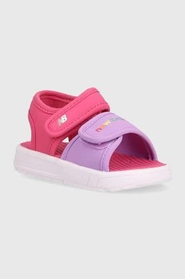 Zdjęcie produktu New Balance sandały dziecięce SIA750D3 kolor fioletowy
