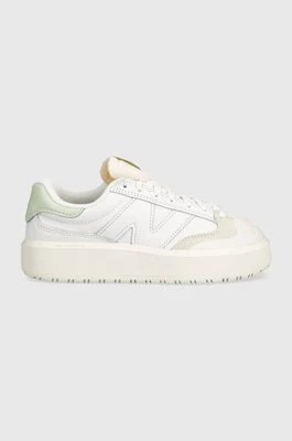 Zdjęcie produktu New Balance sneakersy skórzane CT302SG kolor biały
