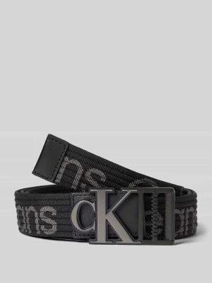 Zdjęcie produktu Pasek z detalami z logo model ‘MONOGRAM’ Calvin Klein Jeans