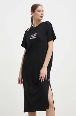 Zdjęcie produktu Picture sukienka bawełniana Junyper kolor czarny midi oversize WDR099