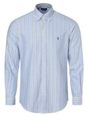 Zdjęcie produktu Polo Ralph Lauren Koszula męska Mężczyźni Regular Fit Bawełna niebieski|wielokolorowy w paski,