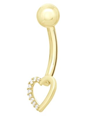 Zdjęcie produktu Pretty Solos Złoty piercing z cyrkoniami rozmiar: onesize
