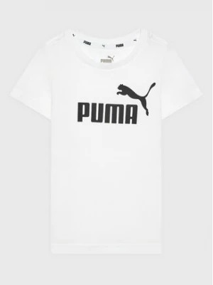 Zdjęcie produktu Puma T-Shirt Essentials Logo 586960 Biały Regular Fit