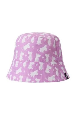 Zdjęcie produktu Reima kapelusz dwustronny dziecięcy Moomin Svalka kolor różowy