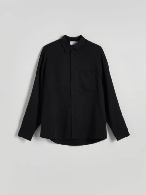 Zdjęcie produktu Reserved - Koszula comfort fit z lyocellem - czarny