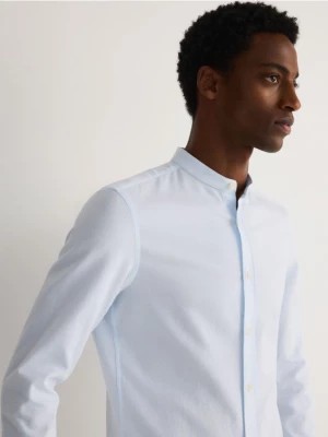 Zdjęcie produktu Reserved - Koszula super slim fit ze stójką - niebieski
