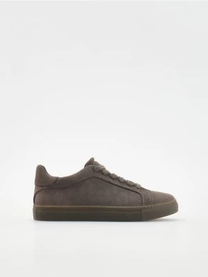 Zdjęcie produktu Reserved - Skórzane sneakersy - brązowy
