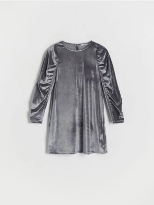 Zdjęcie produktu Reserved - Sukienka z marszczeniami - ciemnoszary