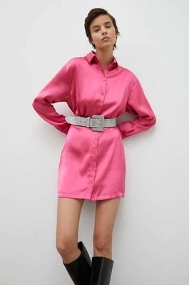Zdjęcie produktu Samsoe Samsoe sukienka kolor różowy mini prosta