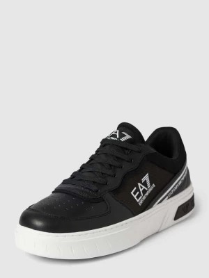 Zdjęcie produktu Sneakersy z naszywką z logo model ‘SUMMER COURT’ EA7 Emporio Armani