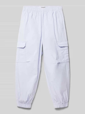 Zdjęcie produktu Spodnie cargo o kroju relaxed fit w jednolitym kolorze Tom Tailor