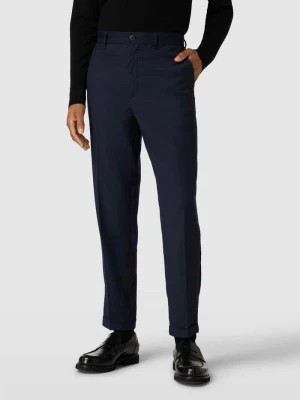 Zdjęcie produktu Spodnie do garnituru o kroju regular fit z detalem z logo Armani Exchange