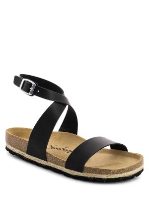 Zdjęcie produktu Sunbay Skórzane sandały w kolorze czarnym rozmiar: 37