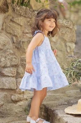 Zdjęcie produktu Tartine et Chocolat sukienka dziecięca kolor niebieski mini rozkloszowana