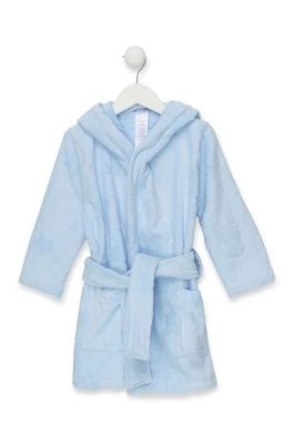 Zdjęcie produktu Tous szlafrok bawełniany dziecięcy kolor niebieski