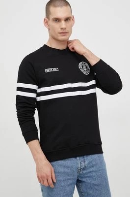 Zdjęcie produktu Unfair Athletics bluza bawełniana męska kolor czarny z aplikacją