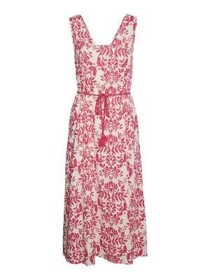 Zdjęcie produktu Vero Moda Sukienka "Imma" w kolorze kremowo-różowym rozmiar: L