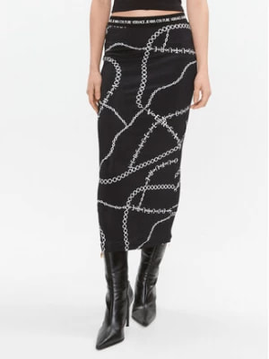 Zdjęcie produktu Versace Jeans Couture Spódnica ołówkowa 75HAE8A6 Czarny Slim Fit