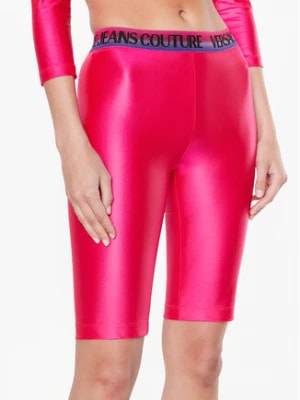 Zdjęcie produktu Versace Jeans Couture Szorty sportowe 74HAC106 Różowy Slim Fit