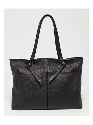 Zdjęcie produktu Victor & Hugo Paris Skórzana torebka "Ly" w kolorze czarnym - 19 x 17 x 6 cm rozmiar: onesize