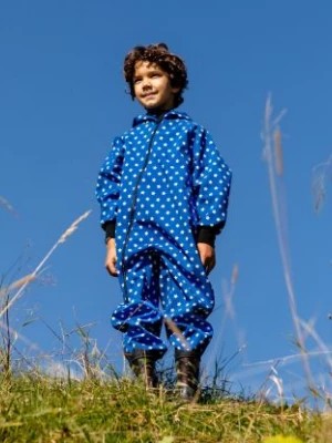 Zdjęcie produktu Waterproof Softshell Overall Comfy Stars Blue Jumpsuit iELM