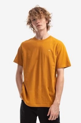 Zdjęcie produktu Wood Wood t-shirt bawełniany Sami Classic T-shirt kolor pomarańczowy gładki 12235721.2491-DARKORA