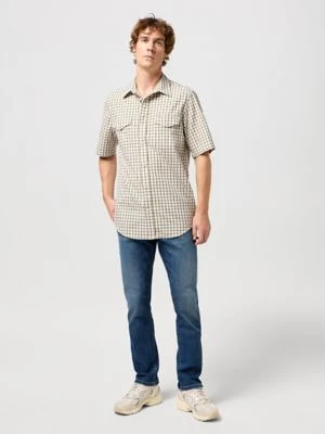 Zdjęcie produktu Wrangler Short Sleeve Western Shirt Green Size