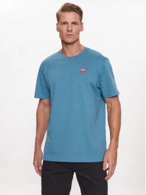 Zdjęcie produktu Wrangler T-Shirt Sign Off 112341129 Niebieski Regular Fit