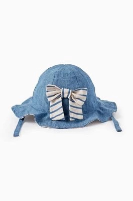 Zdjęcie produktu zippy kapelusz bawełniany dziecięcy kolor niebieski bawełniany