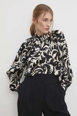 Zdjęcie produktu Answear Lab bluzka damska kolor czarny wzorzysta