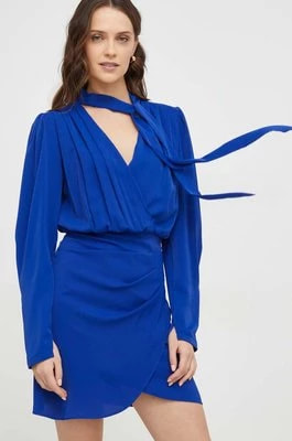 Zdjęcie produktu Answear Lab sukienka kolor niebieski mini prosta