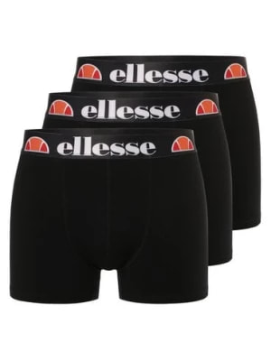 Zdjęcie produktu ellesse Spodnie w 3-paku - Grillo Mężczyźni Bawełna czarny jednolity,