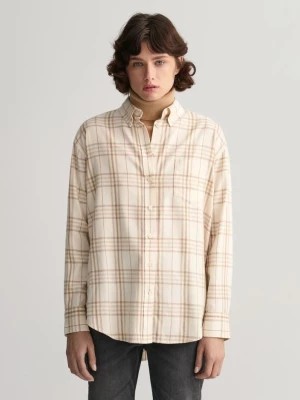 Zdjęcie produktu GANT damska koszula flanelowa w kratę Relaxed Fit