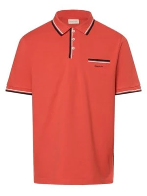 Zdjęcie produktu Gant Męska koszulka polo Mężczyźni Bawełna czerwony jednolity,