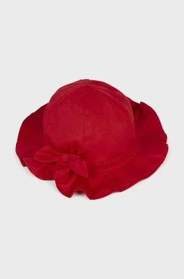 Zdjęcie produktu Mayoral kapelusz bawełniany dziecięcy kolor czerwony bawełniany