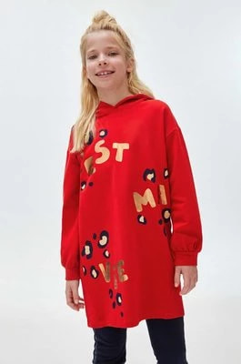 Zdjęcie produktu Mayoral sukienka dziecięca kolor czerwony mini prosta
