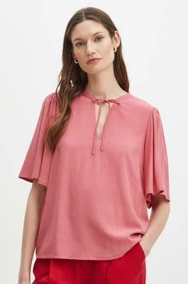 Zdjęcie produktu Medicine bluzka damska kolor różowy gładka