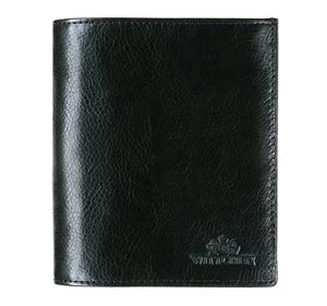 Zdjęcie produktu Męski portfel skórzany z herbem duży czarny Wittchen