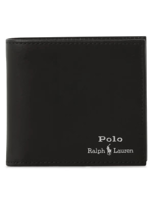 Zdjęcie produktu Polo Ralph Lauren Skórzany portfel męski Mężczyźni skóra czarny jednolity,