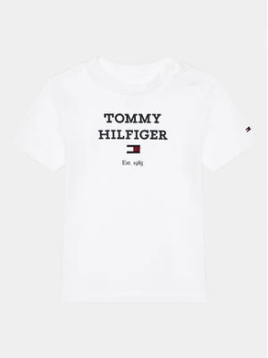 Zdjęcie produktu Tommy Hilfiger T-Shirt Logo KN0KN01761 Biały Regular Fit
