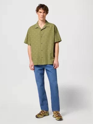 Zdjęcie produktu Wrangler Short Sleeve Resort Shirt Dusty Olive Size