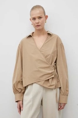 Zdjęcie produktu 2NDDAY bluzka damska kolor beżowy gładka