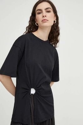 Zdjęcie produktu 2NDDAY t-shirt bawełniany damski kolor czarny