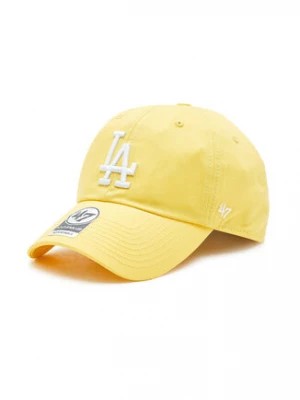Zdjęcie produktu 47 Brand Czapka z daszkiem MLB Los Angeles Dodgers '47 CLEAN UP B-RGW12GWSNL-MZB Żółty
