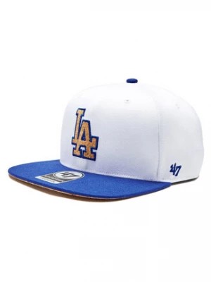 Zdjęcie produktu 47 Brand Czapka z daszkiem MLB Los Angeles Dodgers Corkscrew 47 CAPTAIN B-CORKS12WBP-WH Biały
