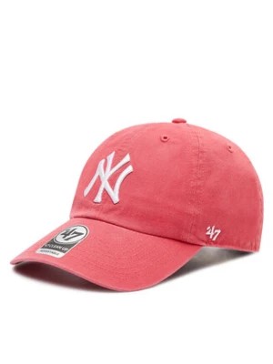 Zdjęcie produktu 47 Brand Czapka z daszkiem Mlb New York Yankees 47 Clean Up B-RGW17GWSNL-BE Czerwony