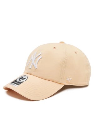 Zdjęcie produktu 47 Brand Czapka z daszkiem Mlb New York Yankees '47 Clean Up W/ No Loop Label B-NLRGW17GWS-AF Pomarańczowy