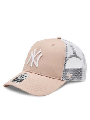Zdjęcie produktu 47 Brand Czapka z daszkiem Mlb New York Yankees Branson BRANS17CTP Różowy