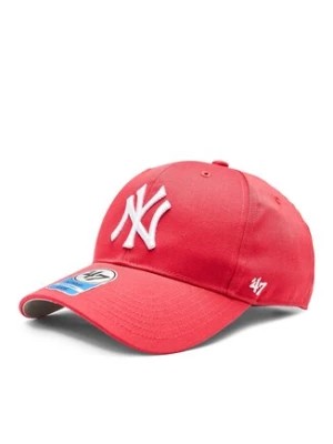 Zdjęcie produktu 47 Brand Czapka z daszkiem MLB New York Yankees Raised Basic '47 MVP B-RAC17CTP-BE Różowy
